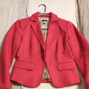 J. Crew Women's Vibrant Pink Blazer